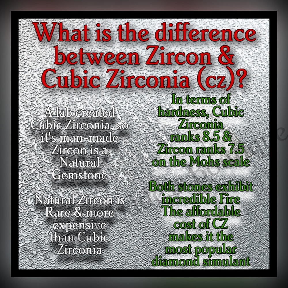 What is the Difference between a Zircon & a CZ??
